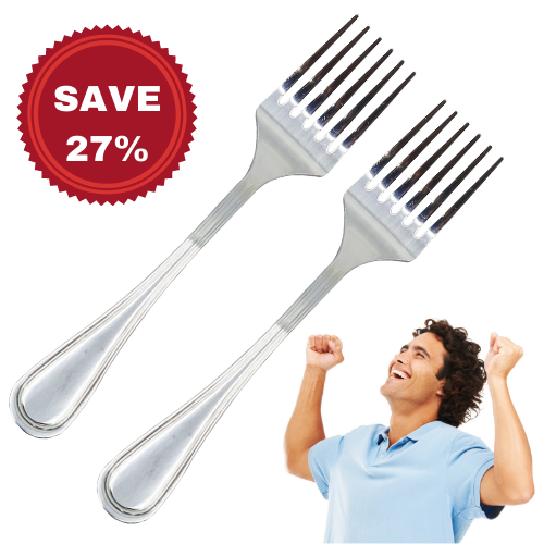 The Man Fork Set of 2