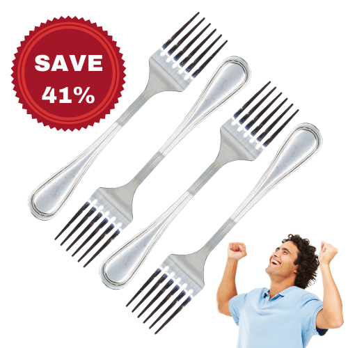 The Man Fork Set of 4